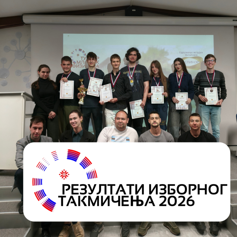 Резултати изборног такмичења 2026